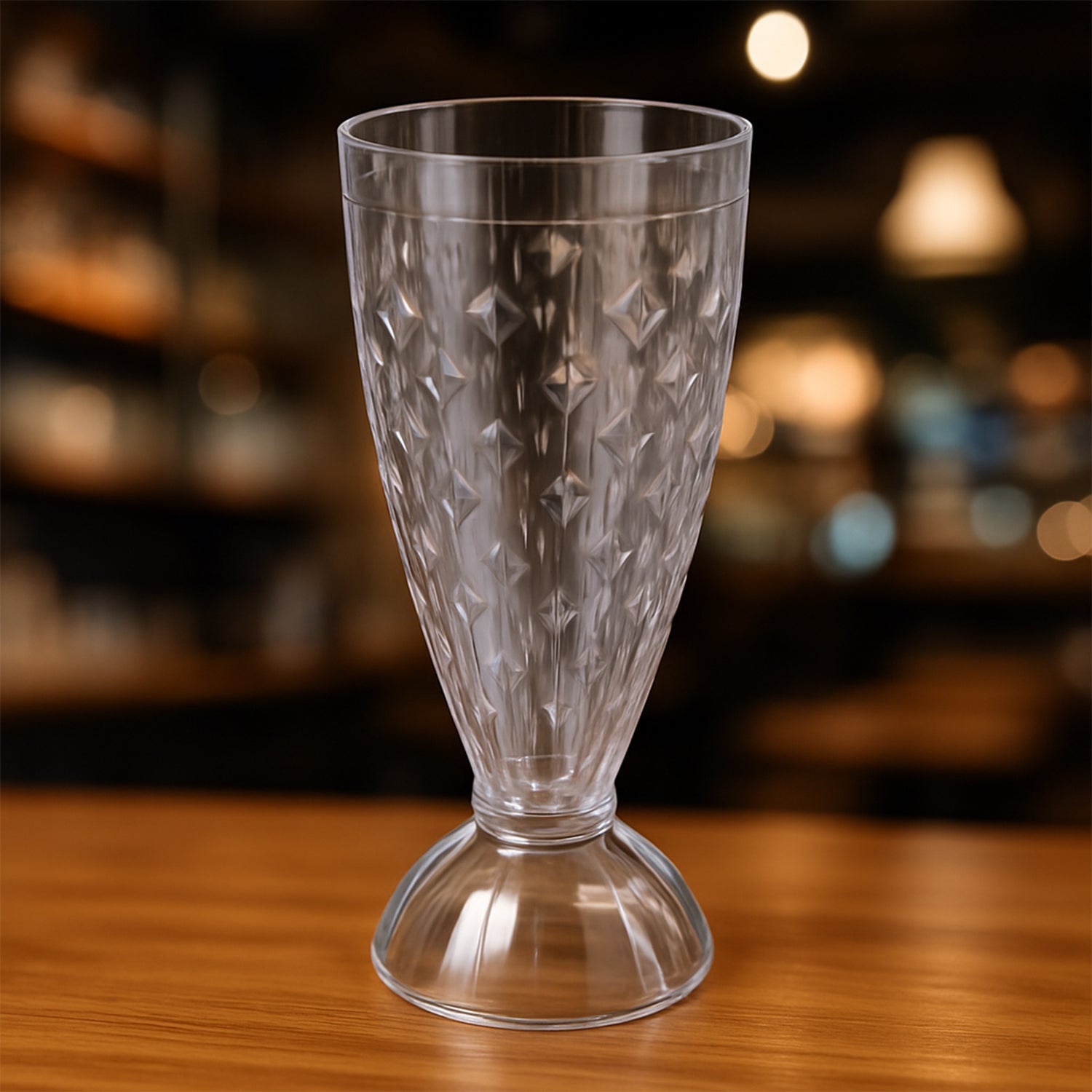 Supermom Transparent Plastic Milkshake Glass Set (400ML / 6 Pc) Supermom Transparent Plastic Milkshake Glass Set (400ML / 6 Pc)